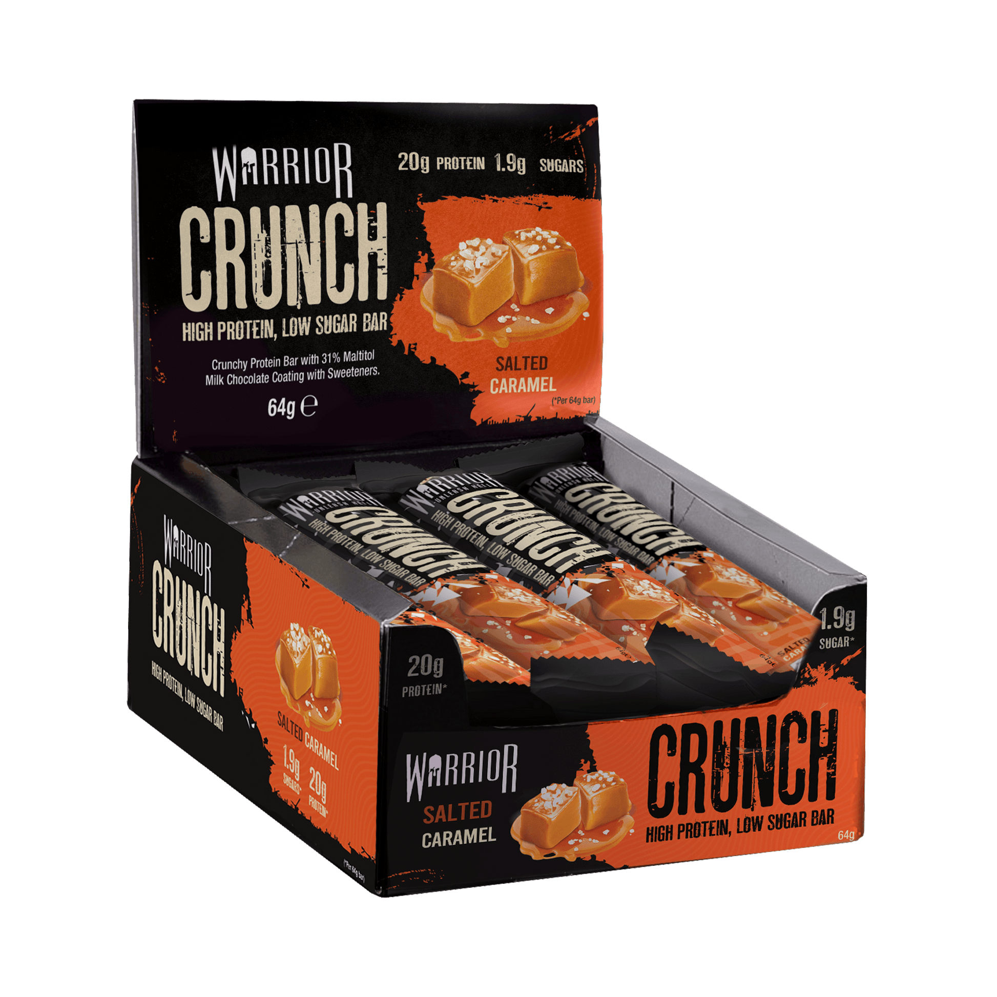 Warrior Crunch Bar 12 X 64G