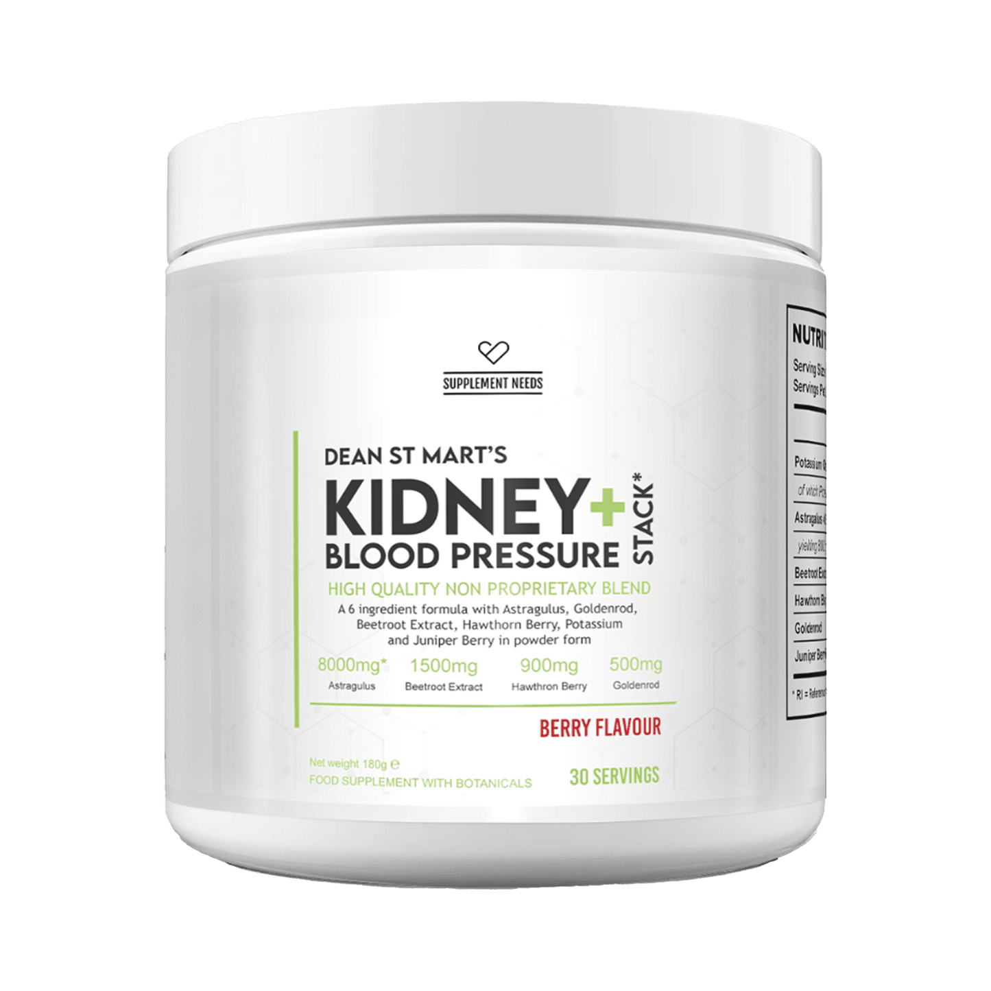 Kidney And Blood Pressure Stack 30 Servings