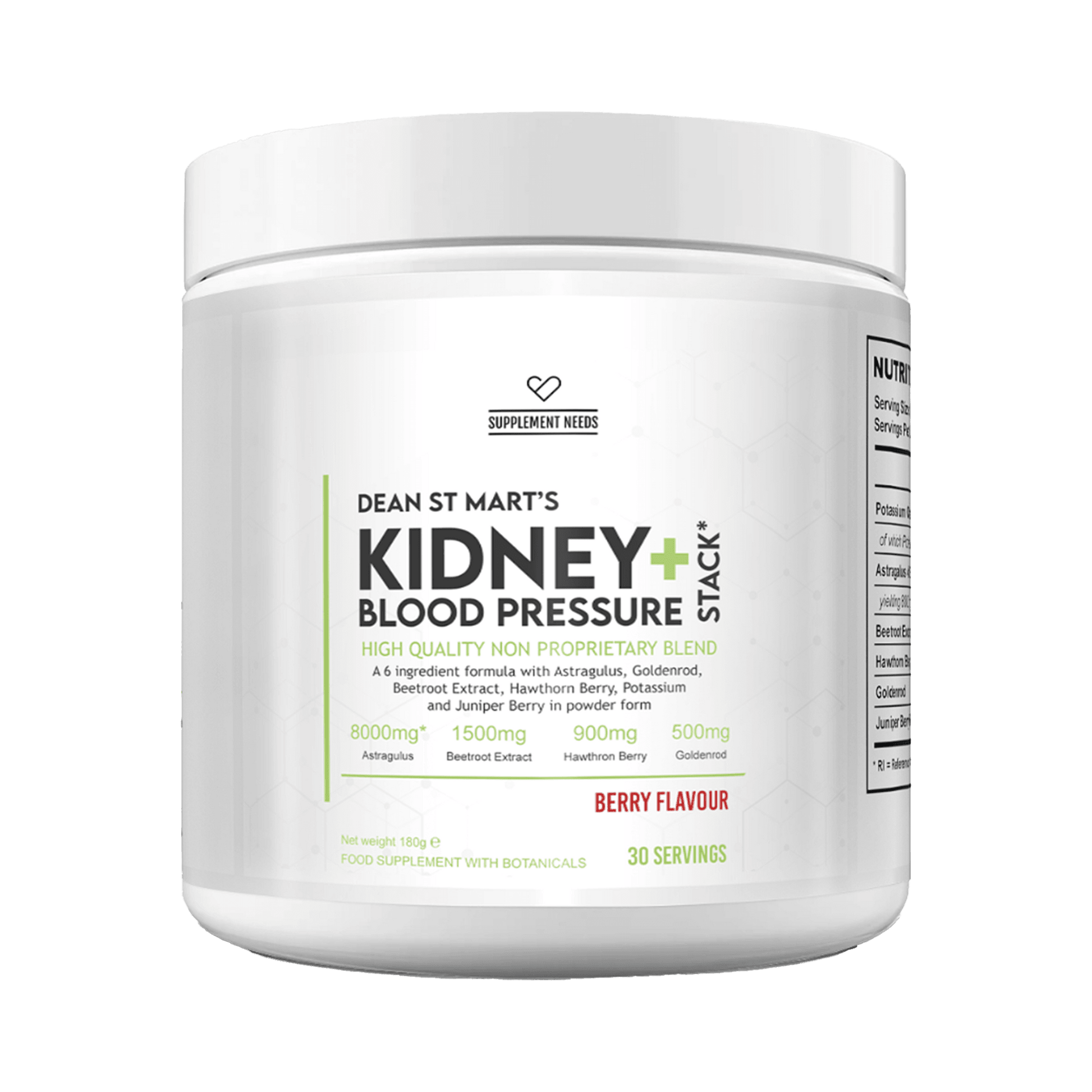 Kidney And Blood Pressure Stack 30 Servings