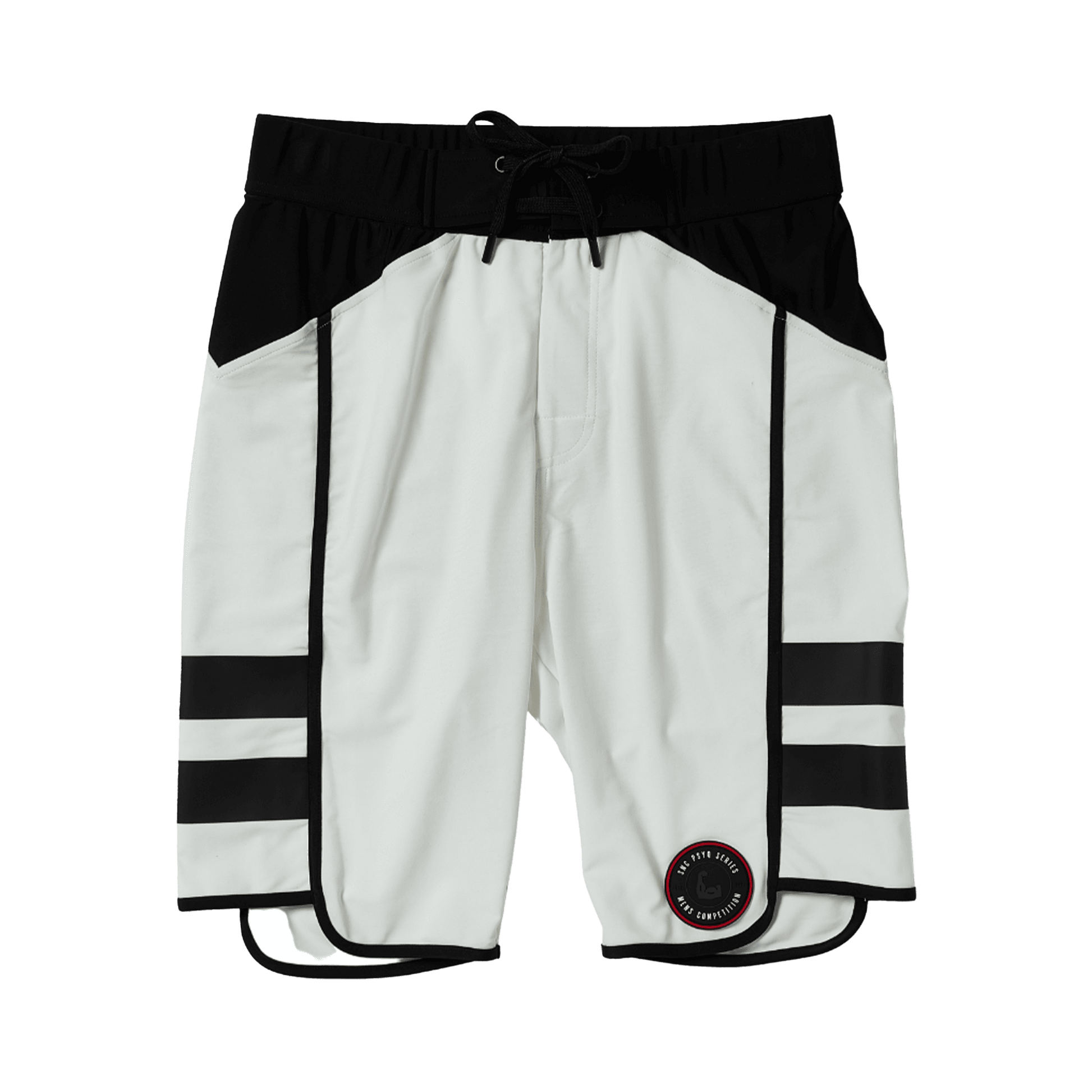 PYSQ Men's Physique Comp Shorts White