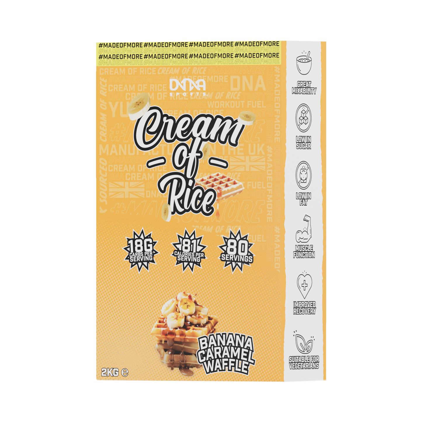 DNA Cream of Rice 80 Servings