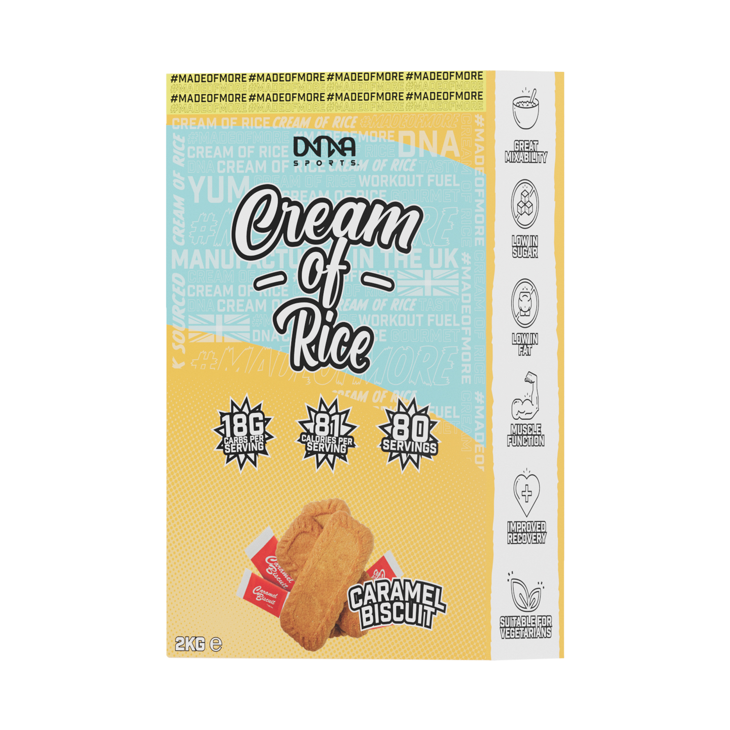 DNA Cream of Rice 80 Servings