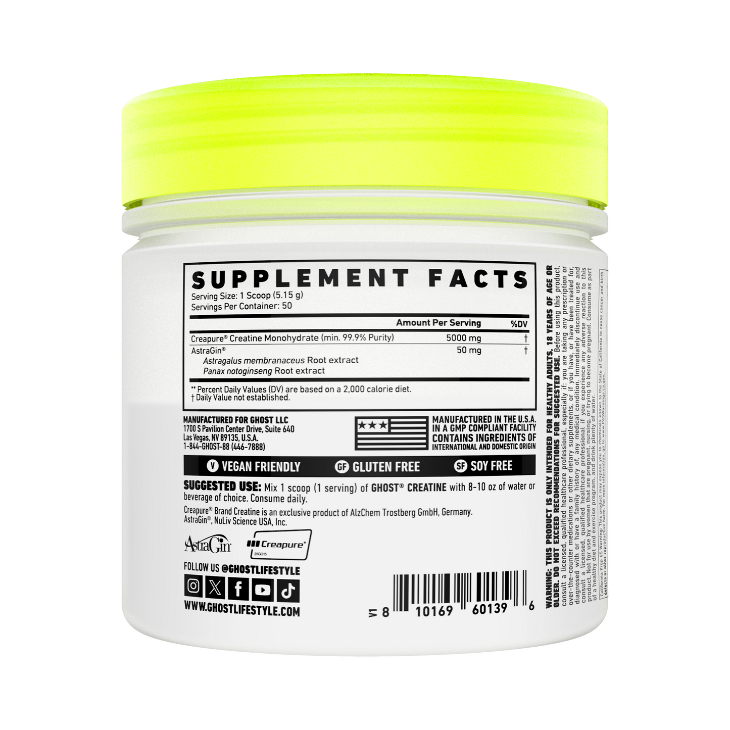 GHOST Basics Creatine 258g