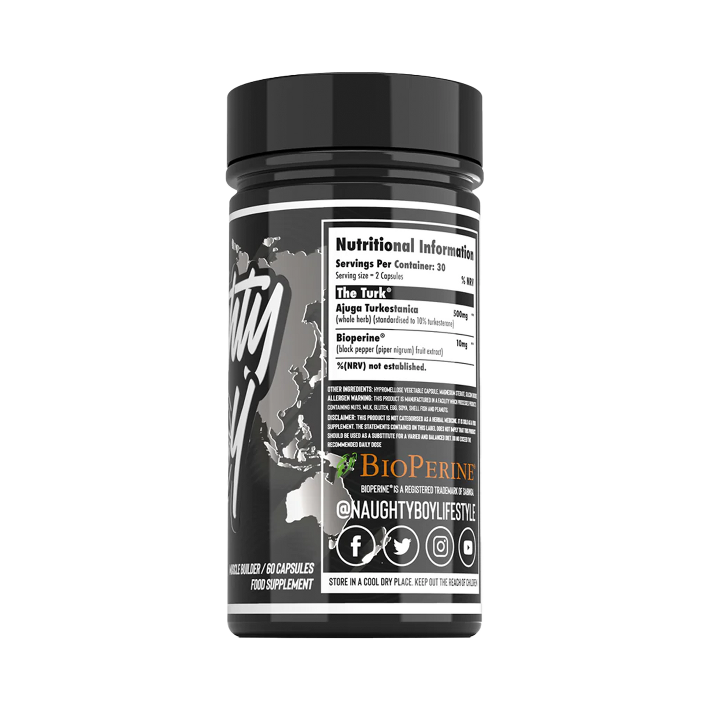 Naughty Boy The Turk 60 Caps